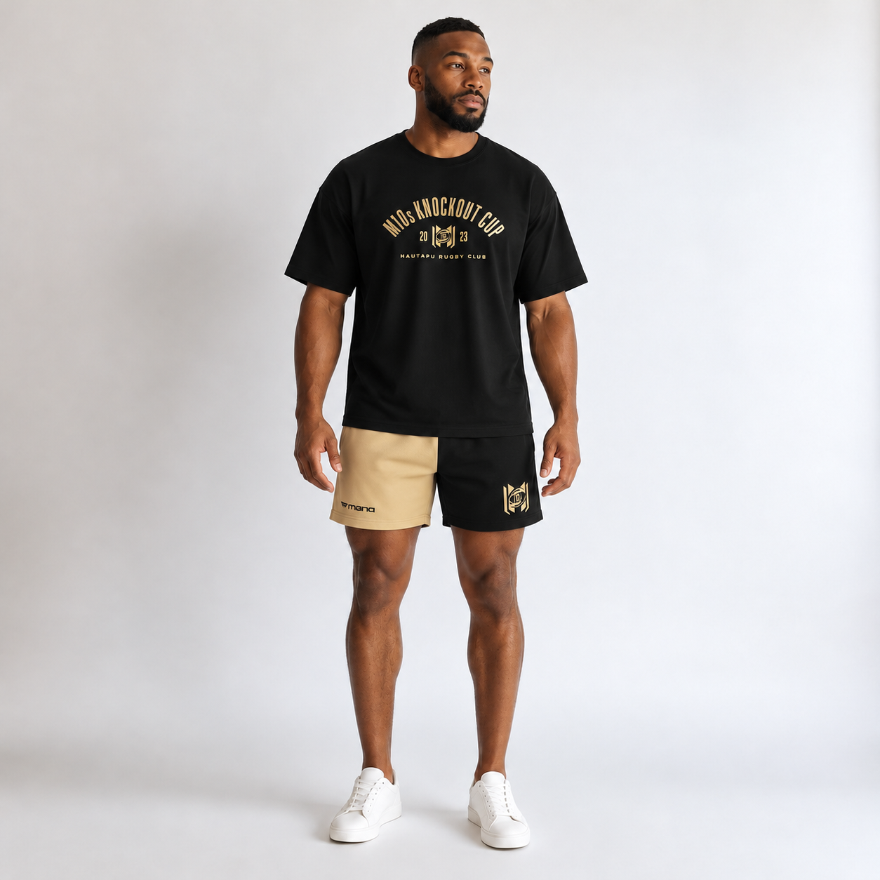 M10's Tournament Strata Men's Cotton Rugby Shorts