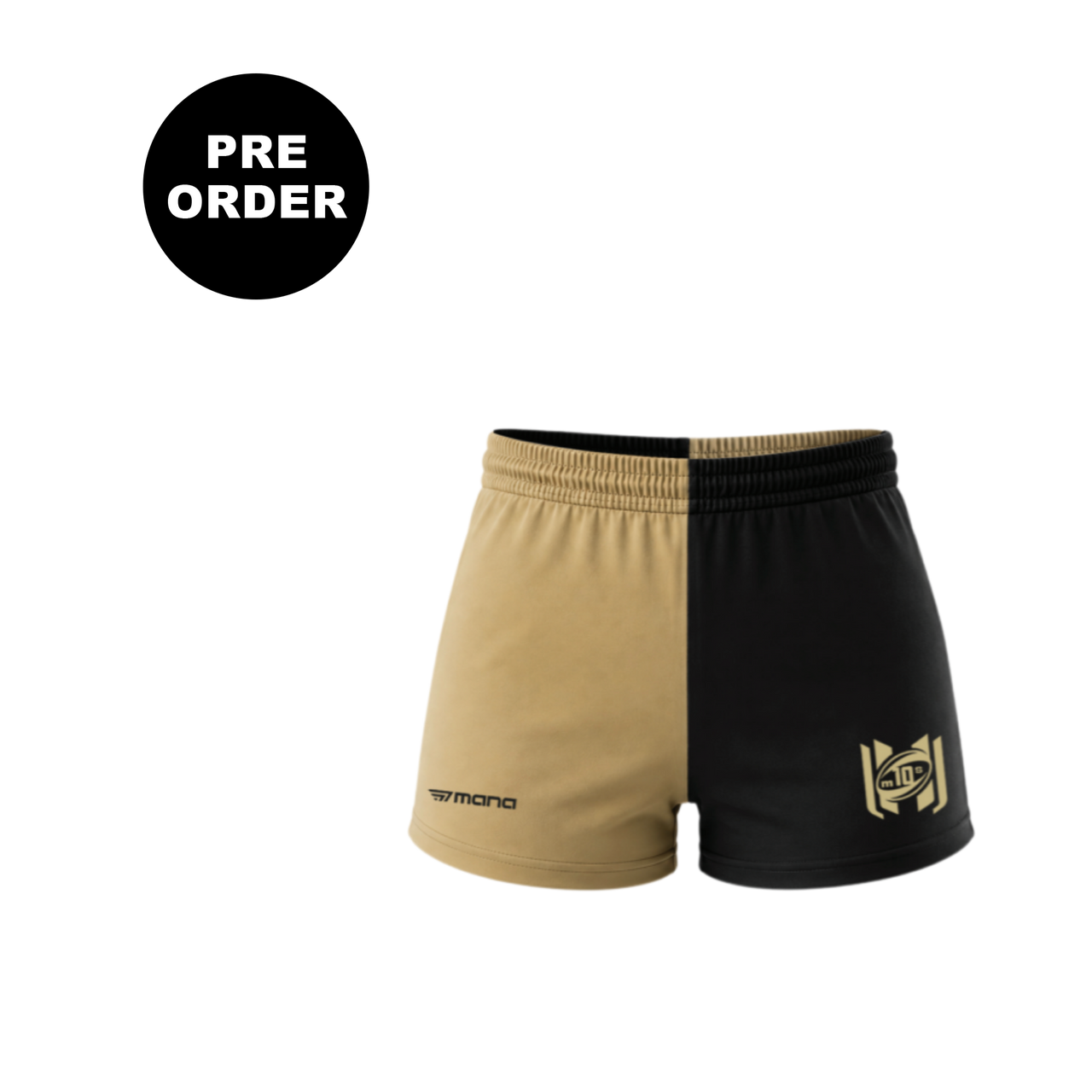 M10's Tournament Strata Women's Cotton Rugby Shorts