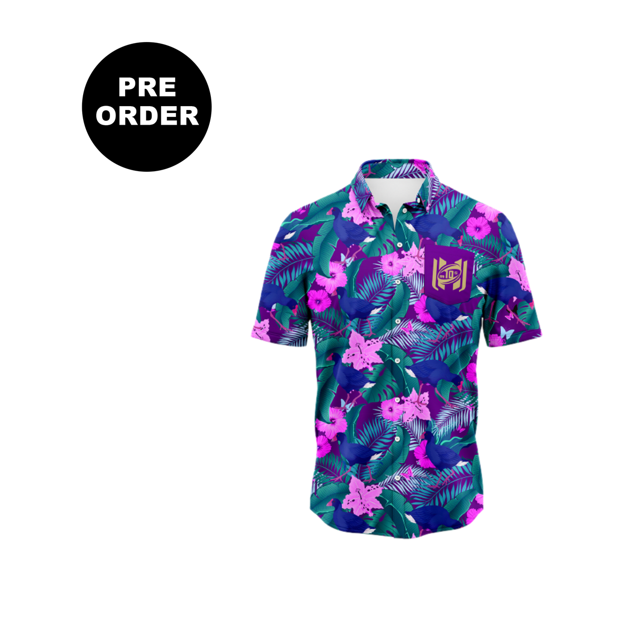 M10's Tournament Legacy Men's Hawaiian Shirt